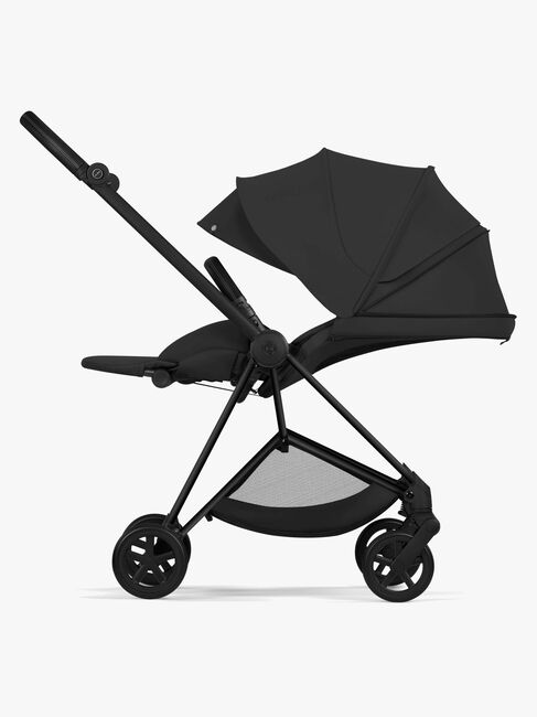 Cybex MIOS Comfort Yhdistelmävaunut, Matt Black/Sepia Black