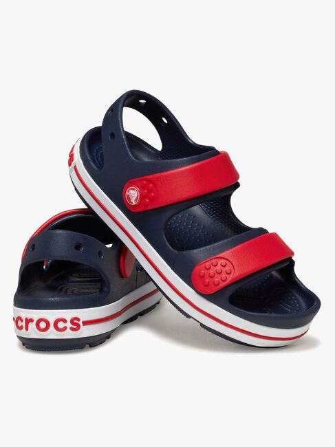 Crocs Crocband Cruiser Pistokkaat, Navy/Varsity Red
