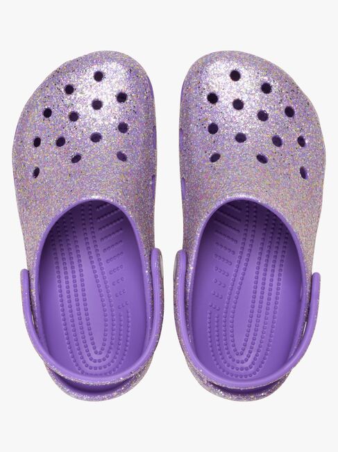 Crocs Classic Fantasy Glitter Pistokkaat, Violetti