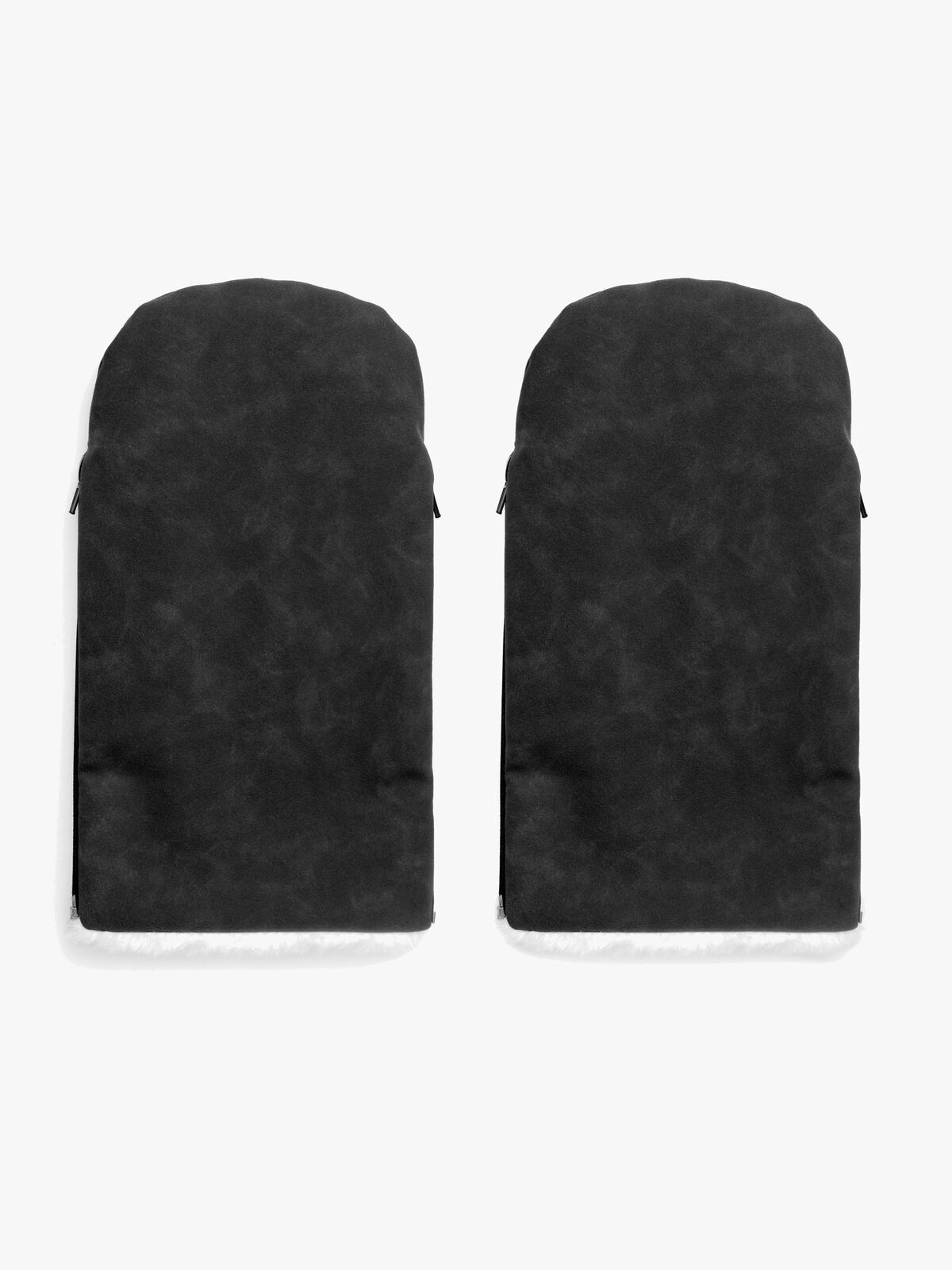 KONG.WALTHER Østerbro Faux Suede Vaunurukkaset, Black