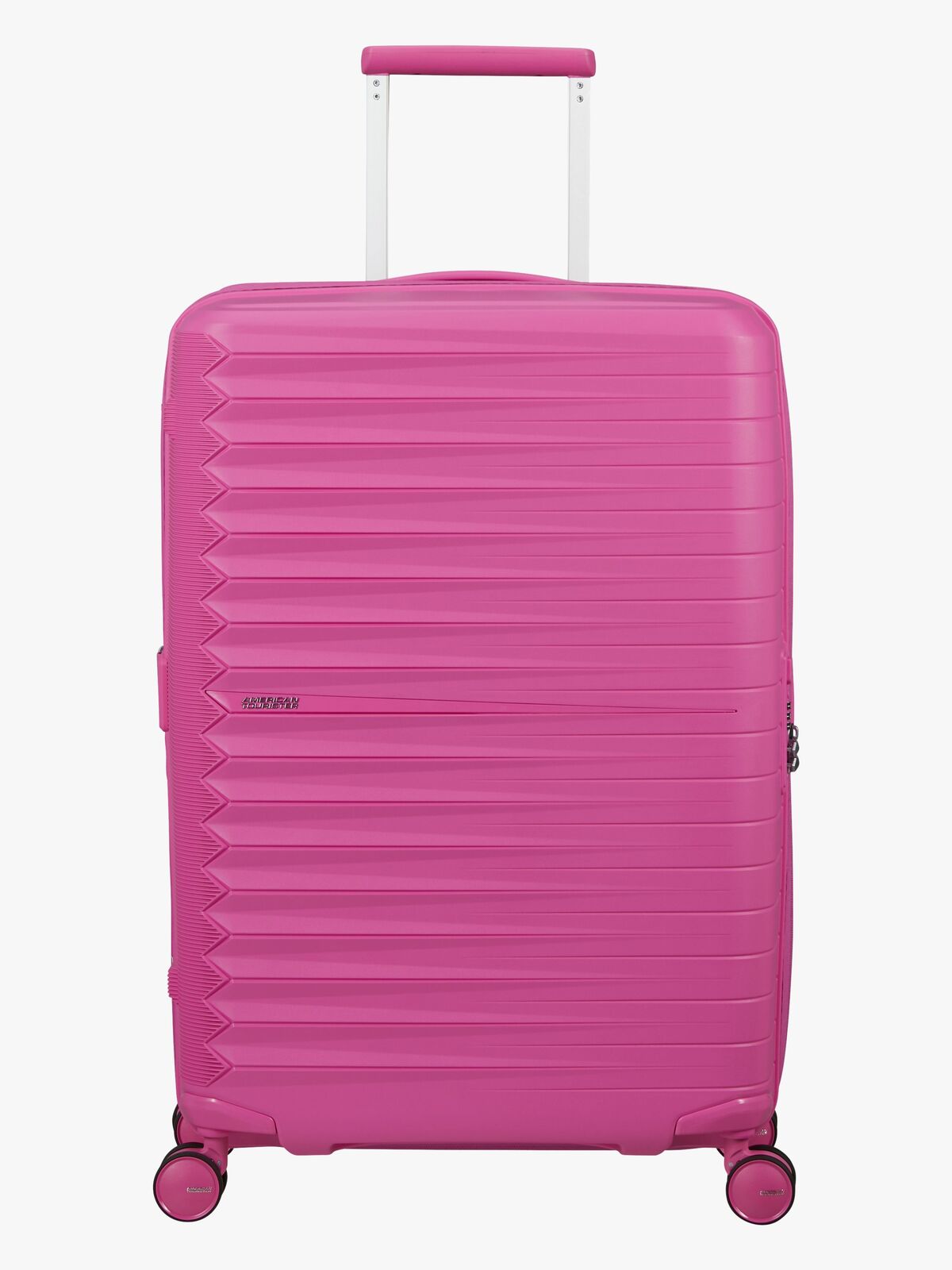 American Tourister FastForward Spinner Matkalaukku 67-77L, Electric Fuchsia