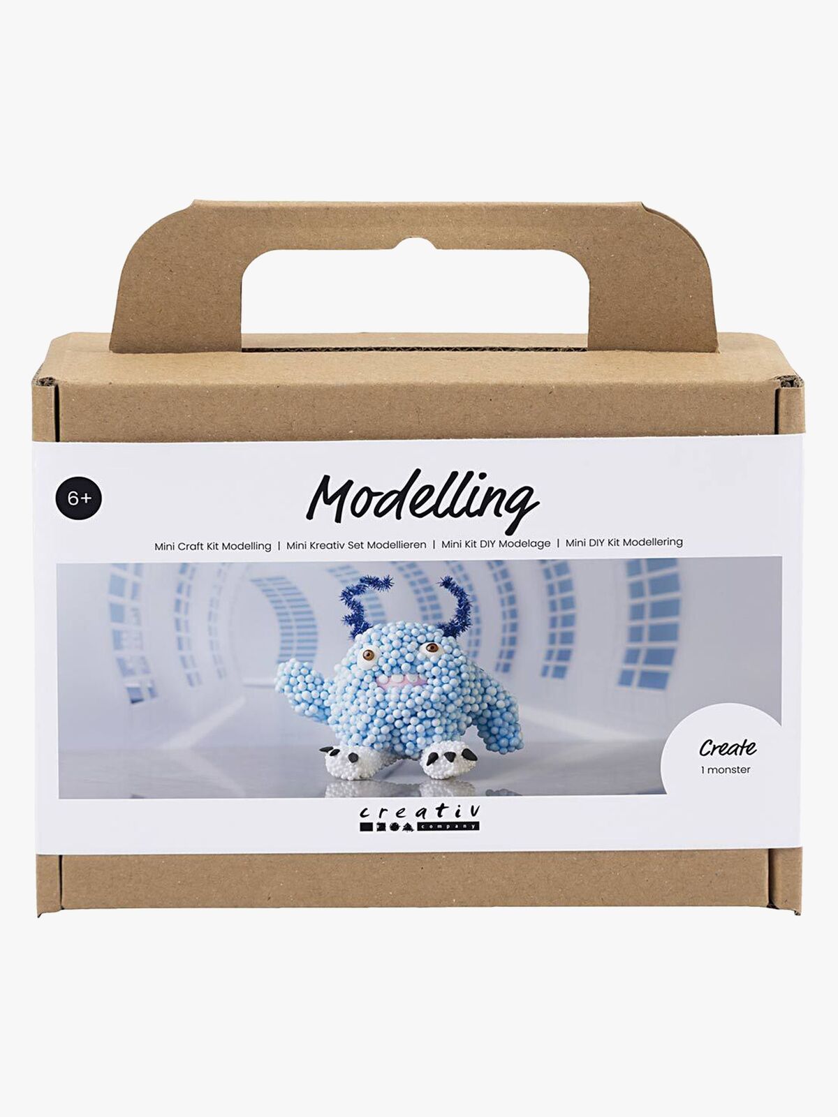 Creativ Company Askartelusetti Mini Muovailu Hirviö Bobby