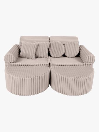 MeowBaby Churros Sohva Max, Pebble Beige