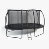 Pinepeak Trampoliini + Turvaverkko 457x305 cm, Musta