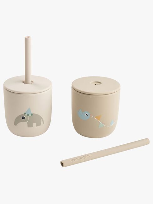 Done By Deer Celebration Pillimuki Silikoni 2-pack, Sand