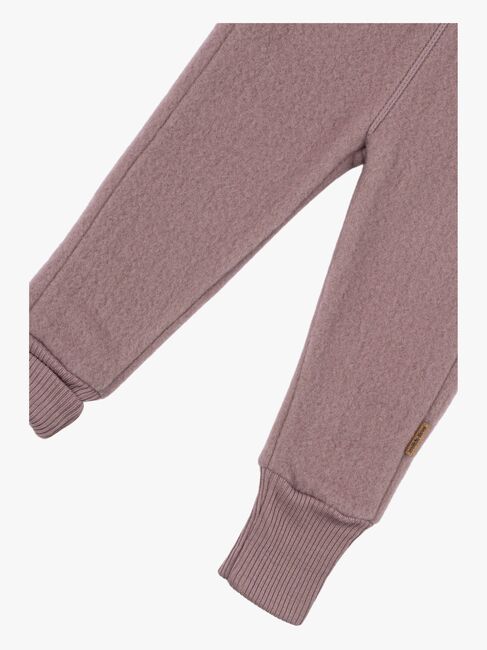 Mikk-Line Vauvan Fleecehousut Merinovilla, Twilight Mauve