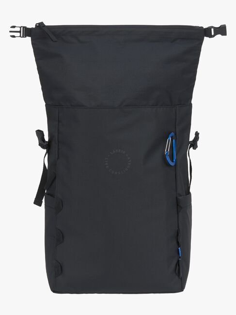 Lässig Outdoor Hoitolaukku Reppu + Roll-top-avaus, Black