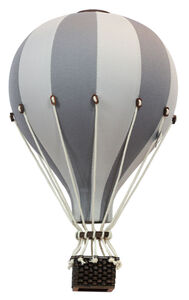 Super Balloon Kuumailmapallo M, Harmaa