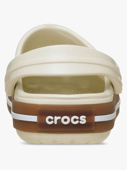 Crocs Crocband Gum Kids Pistokkaat, Summit White