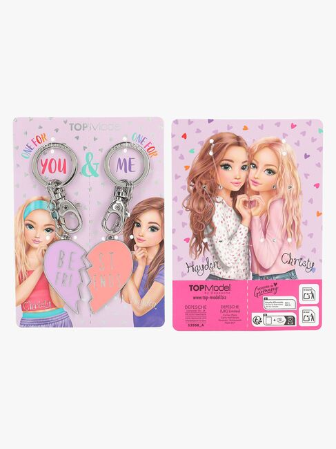 TOPModel Avaimenperät BFF 2-pack, Lajitellut