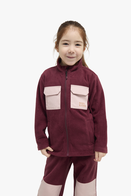 Nordbjörn Amhult Fleeceasu, Viininpunainen