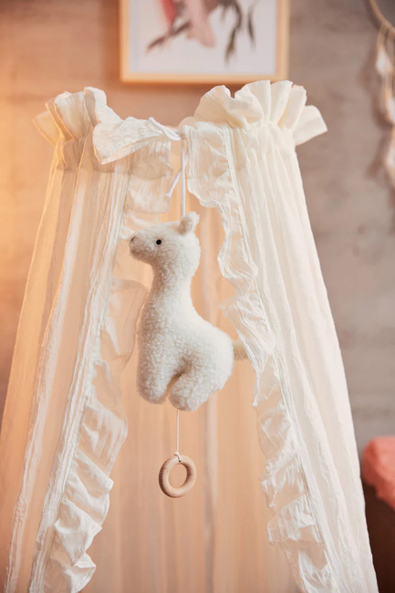 Jollein Vuodekatos Vintage, Ruffle Ivory