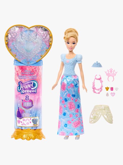 Disney Prinsessat Jewel Reveal Muotinukke Tuhkimo