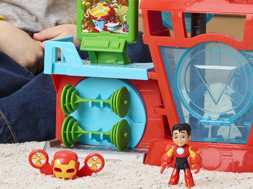 Iron Man and His Awesome Friends Marvel 2-in-1 Leikkisetti