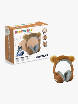 Kidywolf KIDYEARS Mikrofonikuulokkeet Bluetooth + Magneettikorvat, Leijona