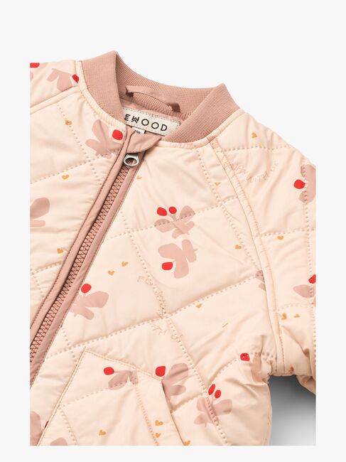 LIEWOOD Zella Kevyttoppapuku, Butterfly/Apple blossom