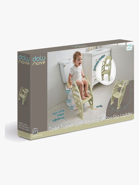 DOLU WC-istuin + Tikkaat, Eco Green