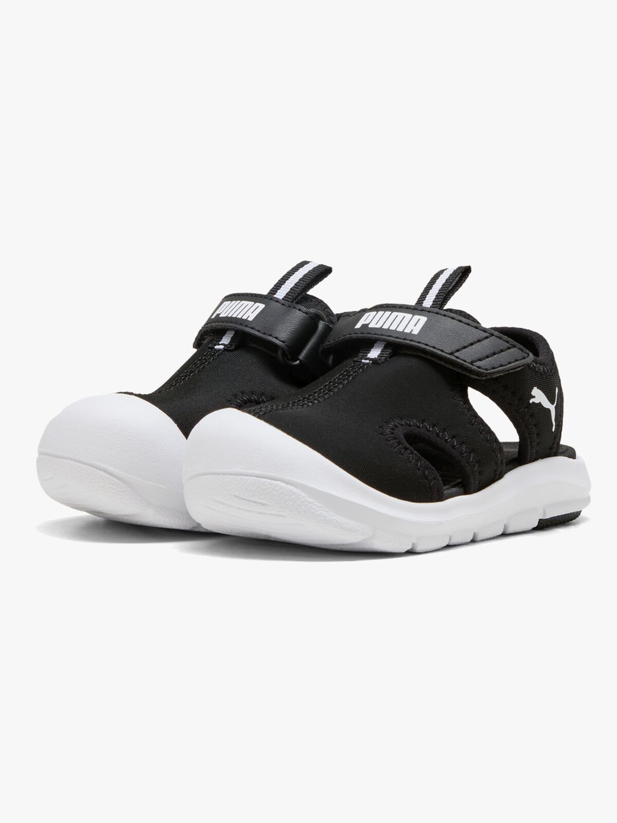 Puma Fun Racer V Infant Sandaalit, Black/White
