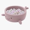 MeowBaby Boucle Whale Pallomeri, Raspberry Glaze Pink