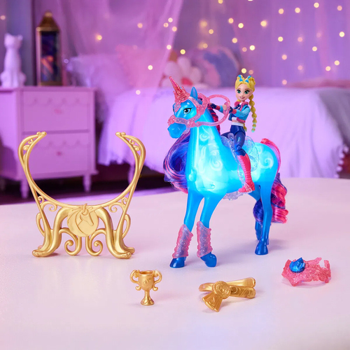 Unicorn Academy Figuurisetti Isabel & River: Train & Glow