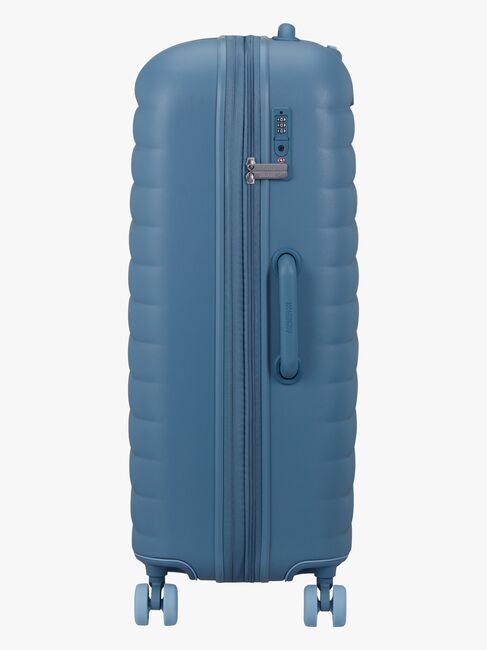 American Tourister Neovibe Spinner Matkalaukku 96-106L, Steel Blue