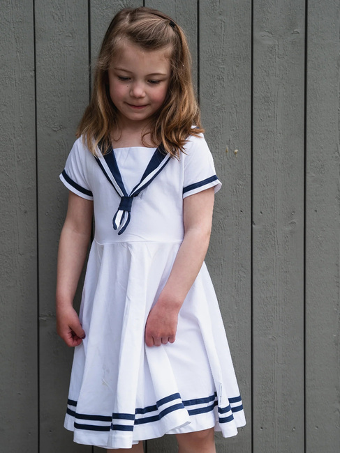 Geggamoja Purjehdusmekko, Valkoinen