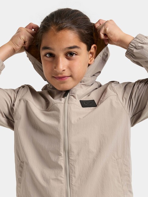 Didriksons Jasper Tuulenpitävä Vaellustakki, Beach Beige