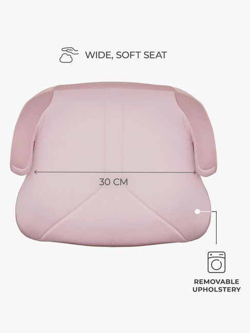 Kinderkraft I-BOOST 2 i-Size Istuinkoroke, Vaaleanpunainen