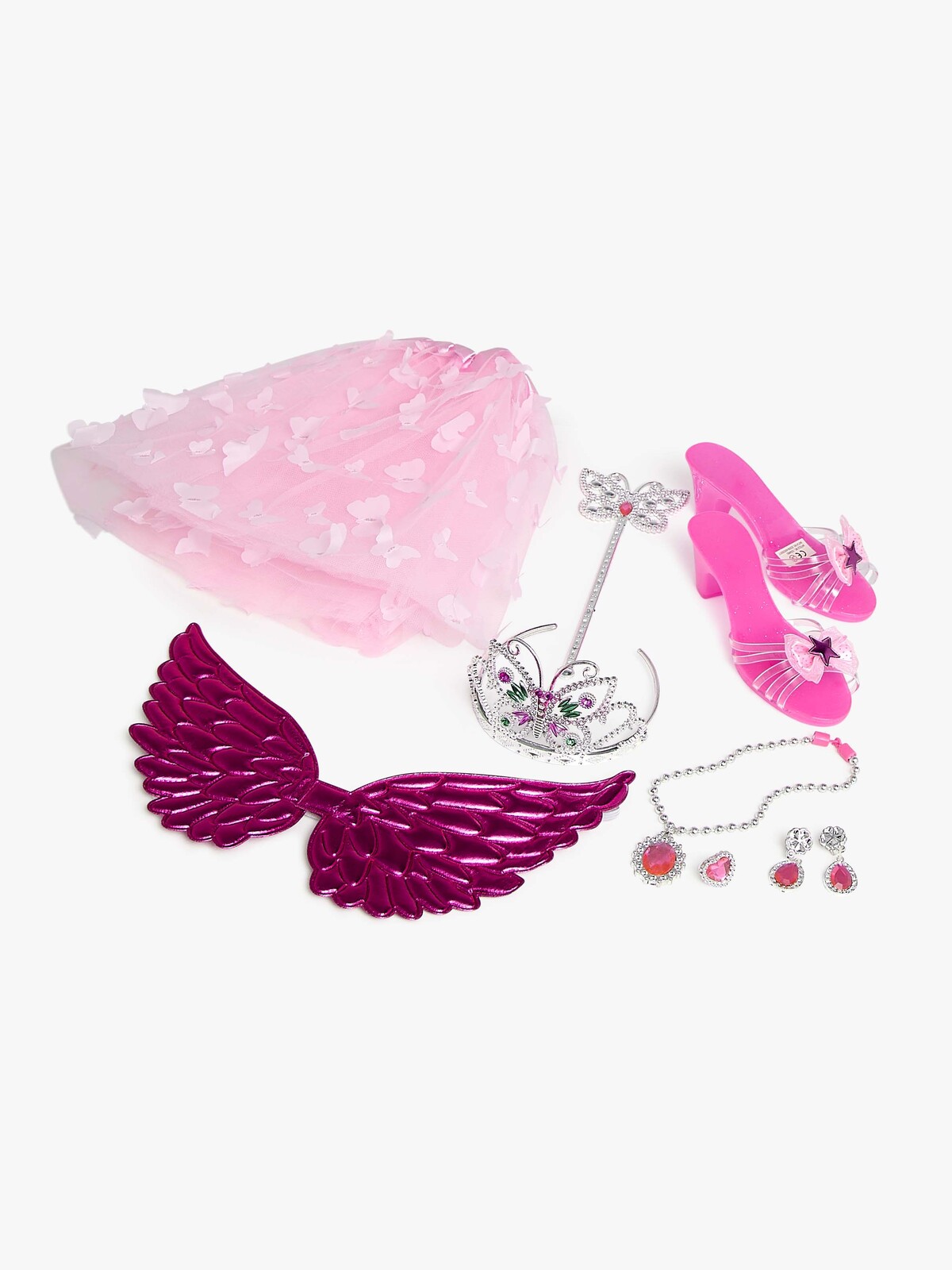 Cloudberry Castle Naamiaisasu Prinsessa / Keiju, Vaaleanpunainen