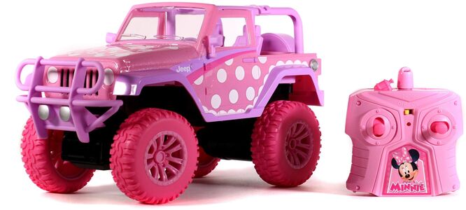 Jada Toys Kauko-ohjattava Auto Minni Hiiri Jeep Wrangler 1:16