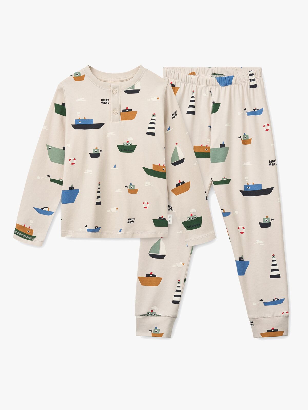 LIEWOOD Wilhelm Pyjamasetti, Sailing/Sandy