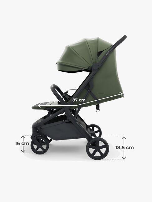 Kinderkraft NUBI 3 Lastenrattaat, Mystic Green