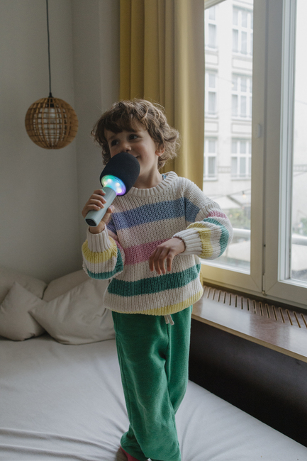 Kidywolf KIDYMIC Karaokemikrofoni All-in-One, Vihreä