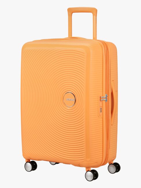 American Tourister Soundbox Spinner Matkalaukku 71,5-81L, Papaya Pop