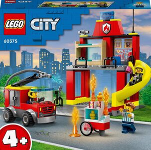 LEGO City Fire 60375 Paloasema Ja Paloauto