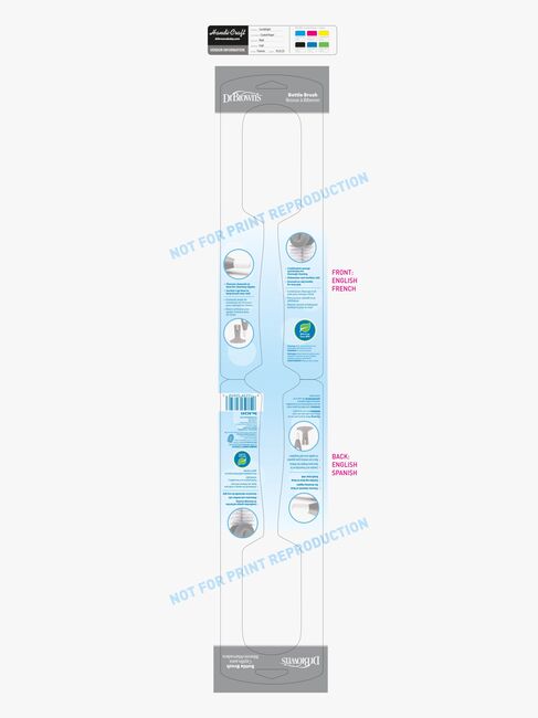 Dr. Brown's  Suuri Pulloharja, Harmaa