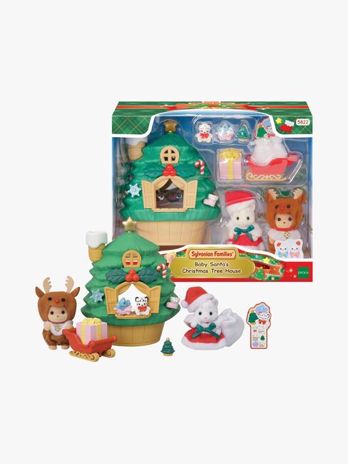 Sylvanian Families Leikkisetit Joulupukin Joulukuusitalo