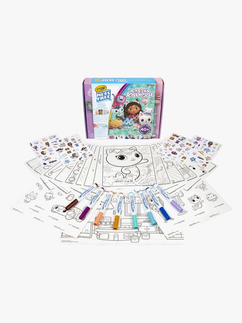 Crayola Gabbyn Nukketalo Color Wonder Värityssetti