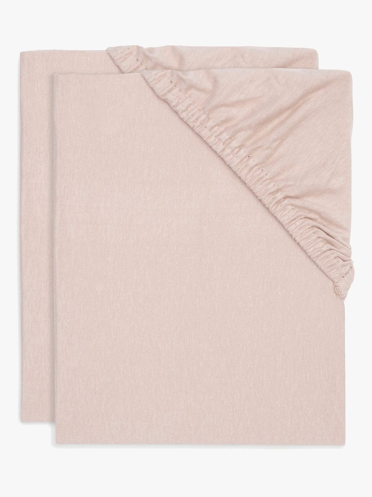 Jollein Muotoonommeltu Aluslakana 2-pack 40x80, Wild Rose
