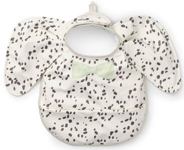 Elodie Ruokalappu Baby 3+, Dalmatian Dots