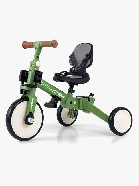 Milly Mally Optimus Max Kolmipyörä 4-in-1, Vihreä