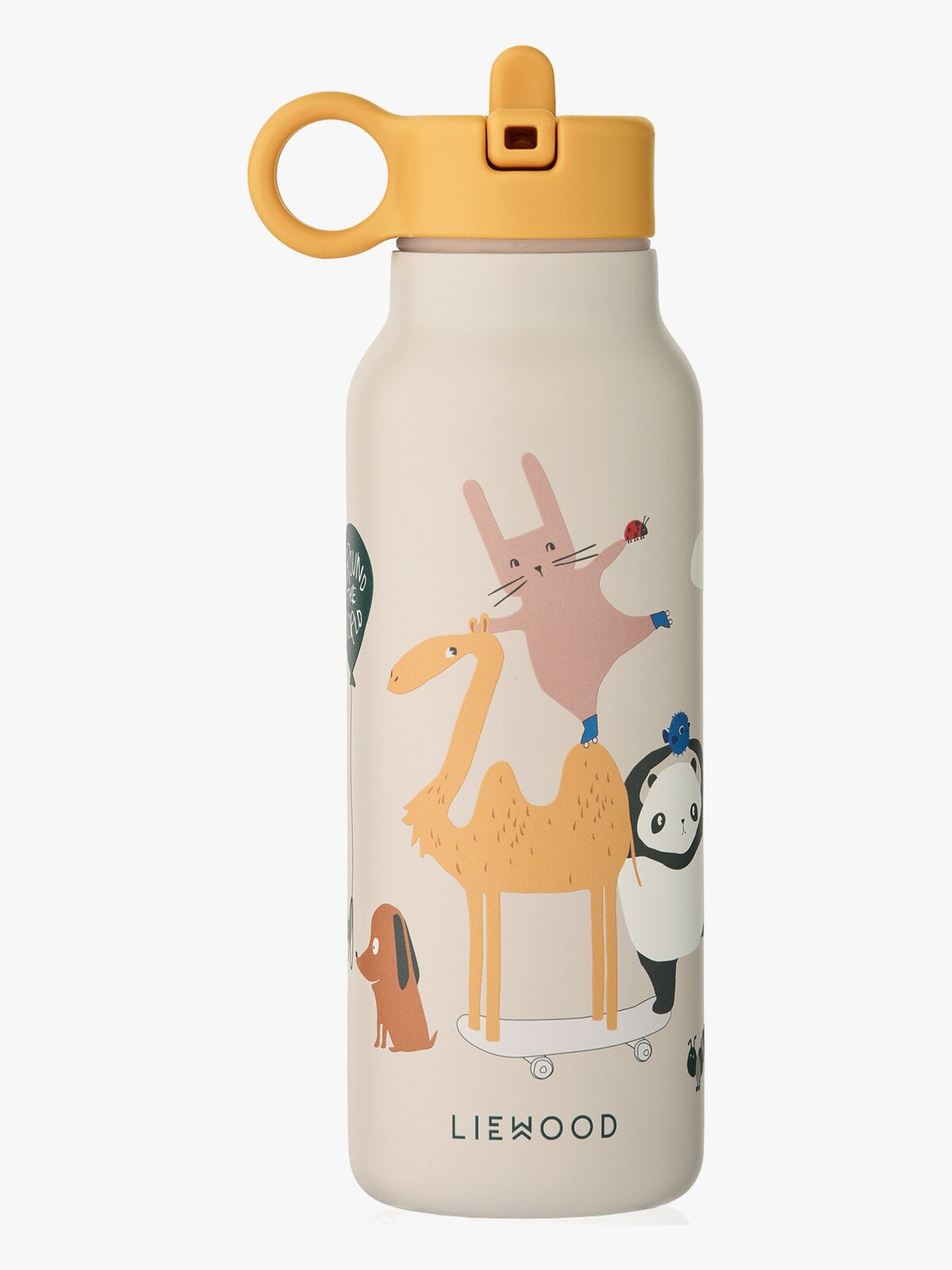 LIEWOOD Falk Juomapullo 350 ml, Around the world/Sandy