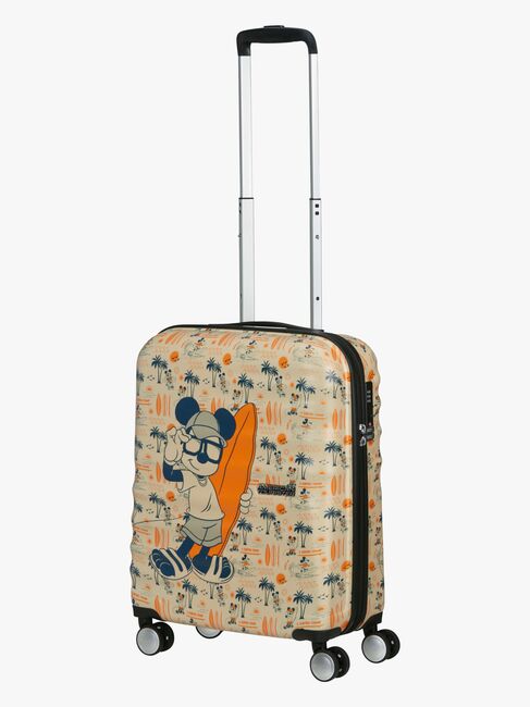 American Tourister Wavebreaker Disney Spinner Matkalaukku 35L, Mickey Super Surfer