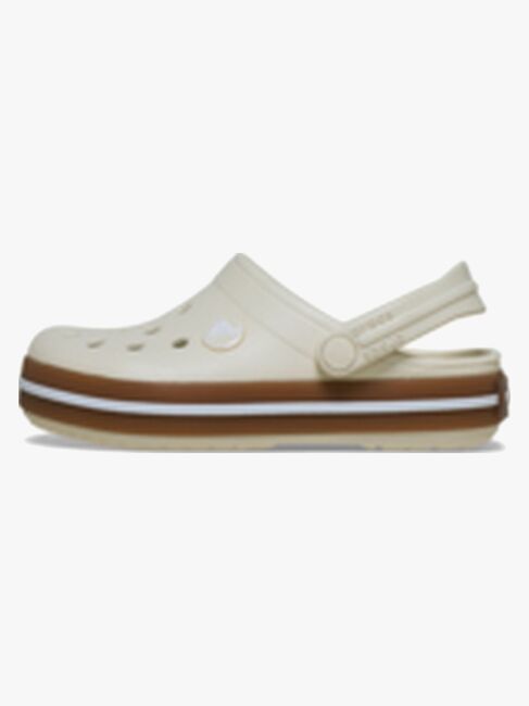 Crocs Crocband Gum Kids Pistokkaat, Summit White