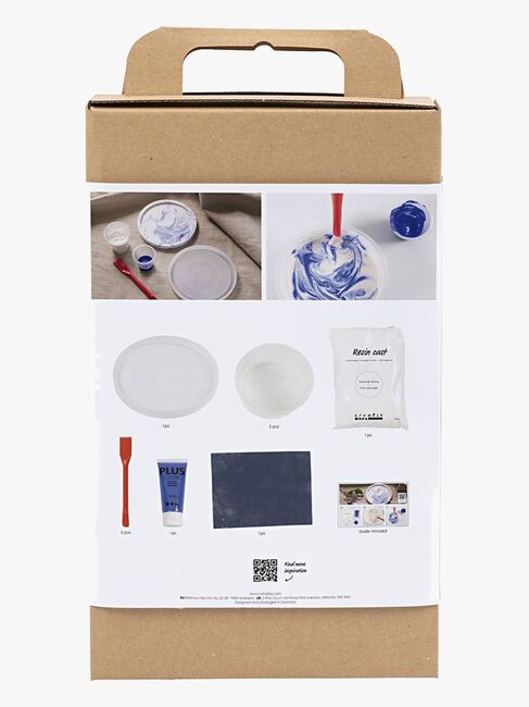 Creativ Company DIY Askartelusetti Hartsin Valaminen Marmorointi