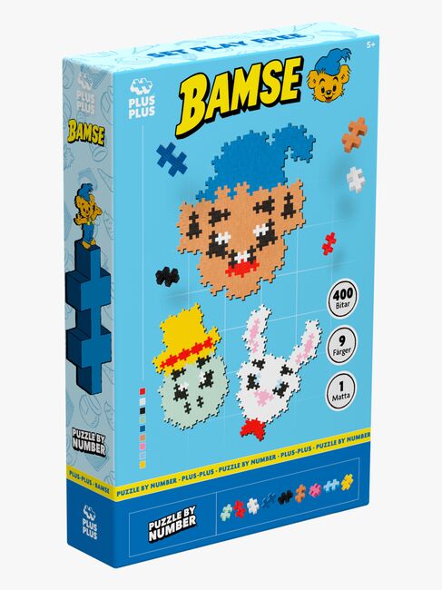 Plus-Plus Bamse, Skalman & Lille Skutt Rakennussarja 400