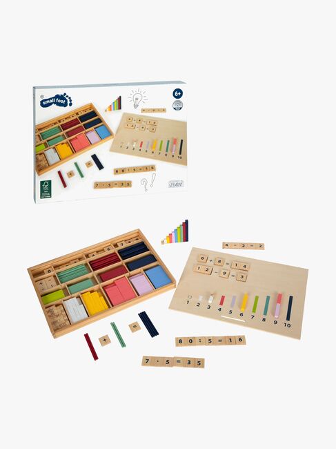 Small Foot Oppimislaatikko Matematiikkatikut Numeroilla