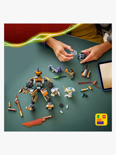 LEGO Ninjago 71854 Colen tehtävärobotti ja Lohikäärme-Zane