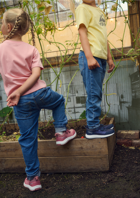 Viking Bouncy Glitter WP 2V Lenkkarit, Navy