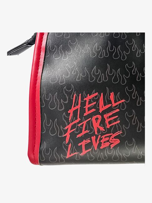 Stranger Things Hellfire Club Toilettilaukku, Musta